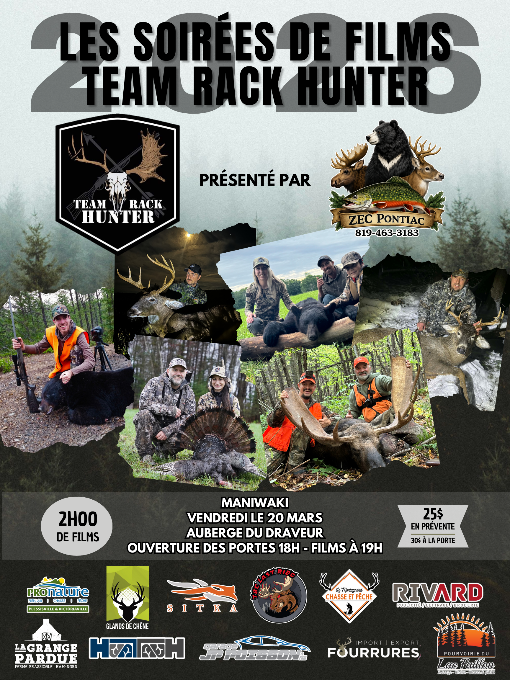 Affiche Maniwaki 2026